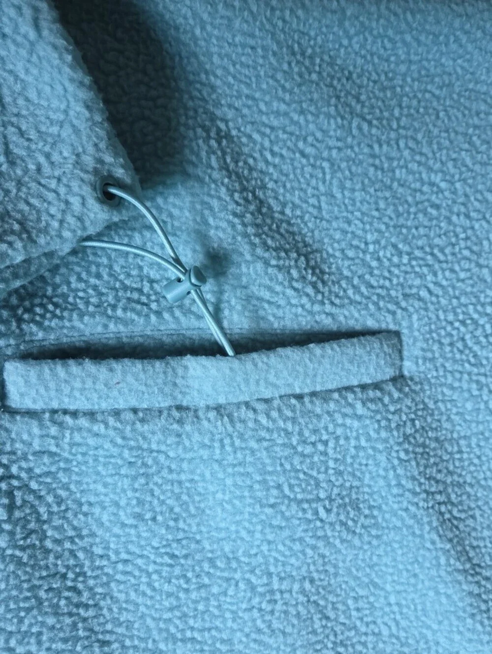 Champion Light Blue Quarter-Zip Micro Fleece Pullover